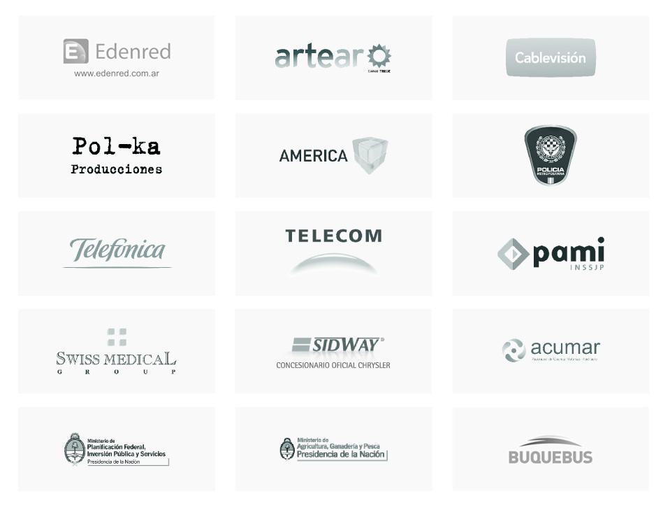 Clientes corporativos Lavadero Mondrian